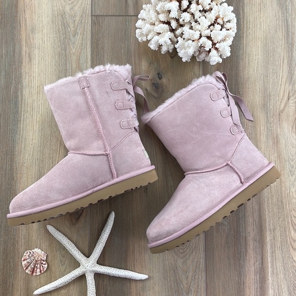 🌴🔆UGG - SHORT CONTINUITY BOW BOOTS🔆🌴 - Picture 2 of 16